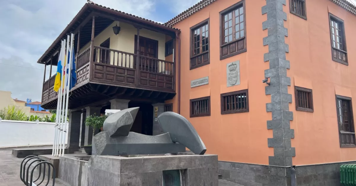 Fachada del Ayuntamiento de Tegueste. / AYUNTAMIENTO DE TEGUESTE 