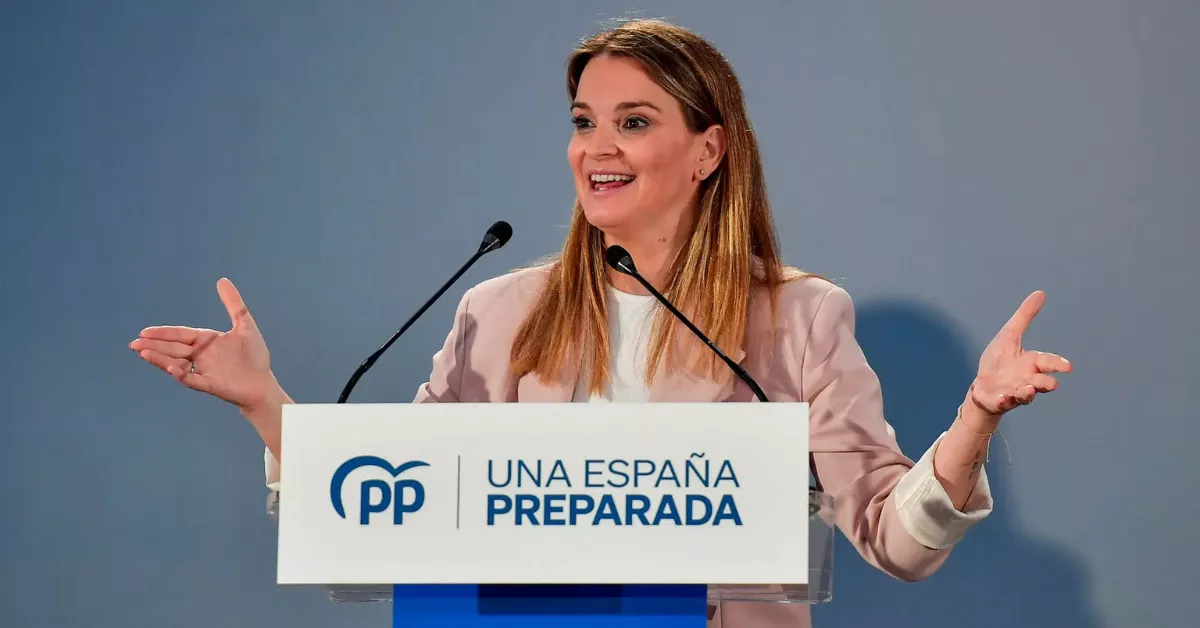 Margarida Prohens, presidenta de Baleares, en un acto de partido / EFE - MIQUEL A. BORRÁS