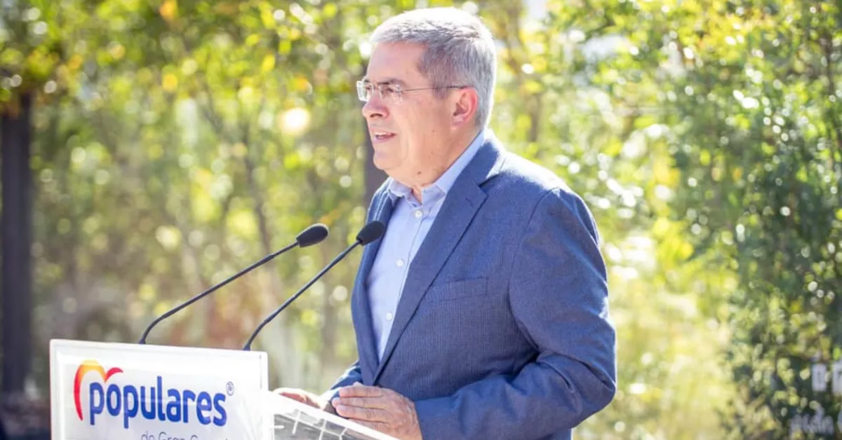 Marco Aurelio Pérez, alcalde de San Bartolomé de Tirajana / AH