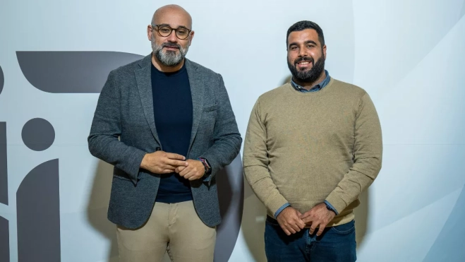 El consejero de Deportes, Aridany Romero, recibe a Daniel Ponce / IID El consejero de Deportes, Aridany Romero, recibe a Daniel Ponce / IID