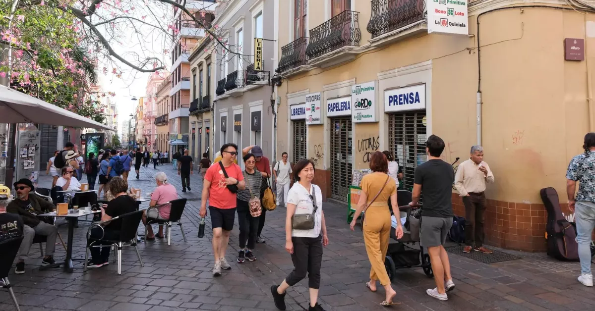 Imagen de la Calle Castillo en Santa Cruz de Tenerife / EFE - ALBERTO VALDÉS