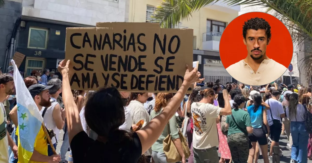 Una de las nuevas canciones de Bad Bunny ha causado sensación en Canarias al reflejar la situación que atraviesa a las Islas / AH Una de las nuevas canciones de Bad Bunny ha causado sensación en Canarias al reflejar la situación que atraviesa a las Islas / AH