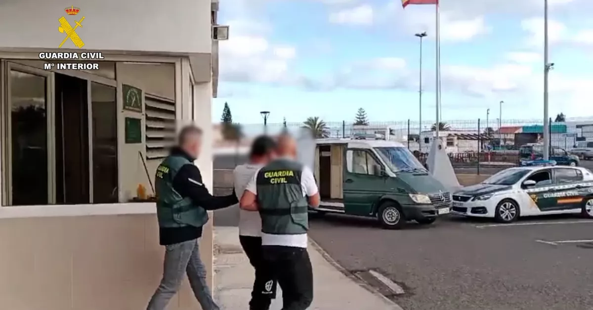 Momento de la detención / GUARDIA CIVIL