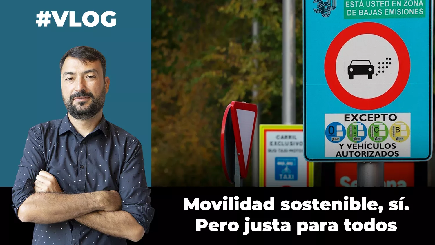 Movilidad sostenible, sí; pero justa para todos. / AH Movilidad sostenible, sí; pero justa para todos. / AH