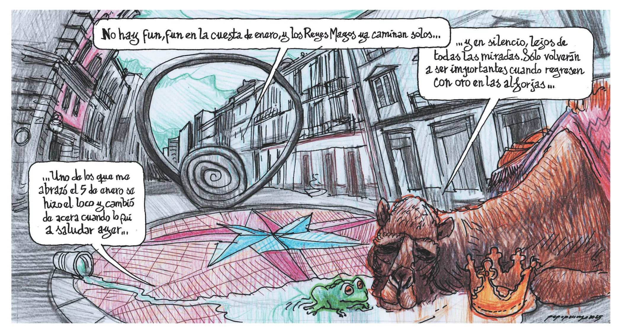 Los regresos de los magos y de los mortales. / FARRUQO