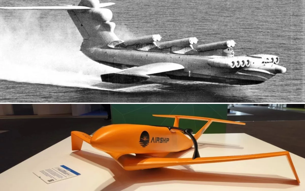 La ULPGC desarrolla barcos voladores inspirados en el 'Monstruo del Mar Caspio' de la Guerra Fría. / AH