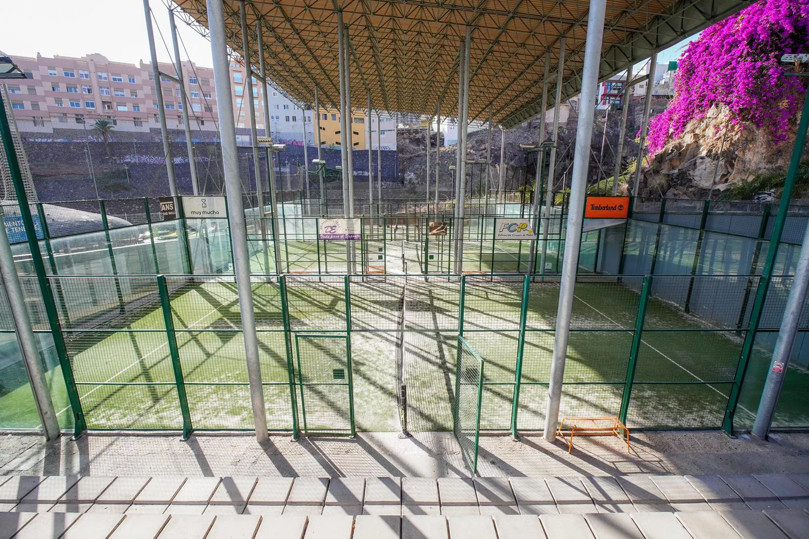 Canchas del complejo de Barranco de Santos. / CEDIDA