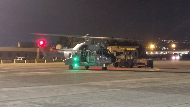 Medios aéreos puestos en marcha para el rescate. CEDIDA (1) Medios aéreos puestos en marcha para el rescate. CEDIDA (1)