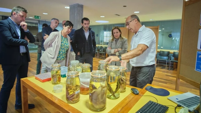 Visita de Rosa Dávila al Oceanográfico / CABILDO DE TENERIFE