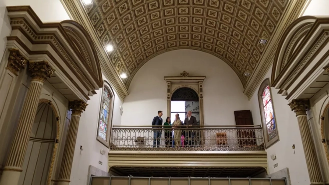 La capilla será objeto de una profunda rehabilitación en esta segunda fase / CABILDO DE GRAN CANARIA