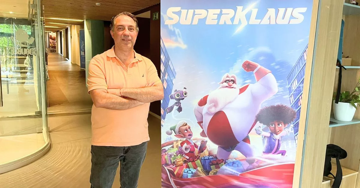 Darío Sánchez, fundador de 3 Doubles, productora de Superklaus / AH / BELA CABRERA