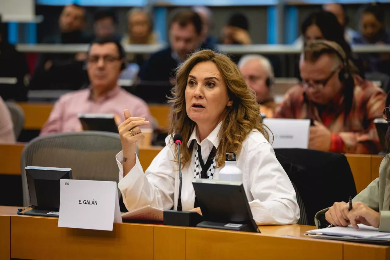 La eurodiputada de Sumar Estrella Galán. / CEDIDA