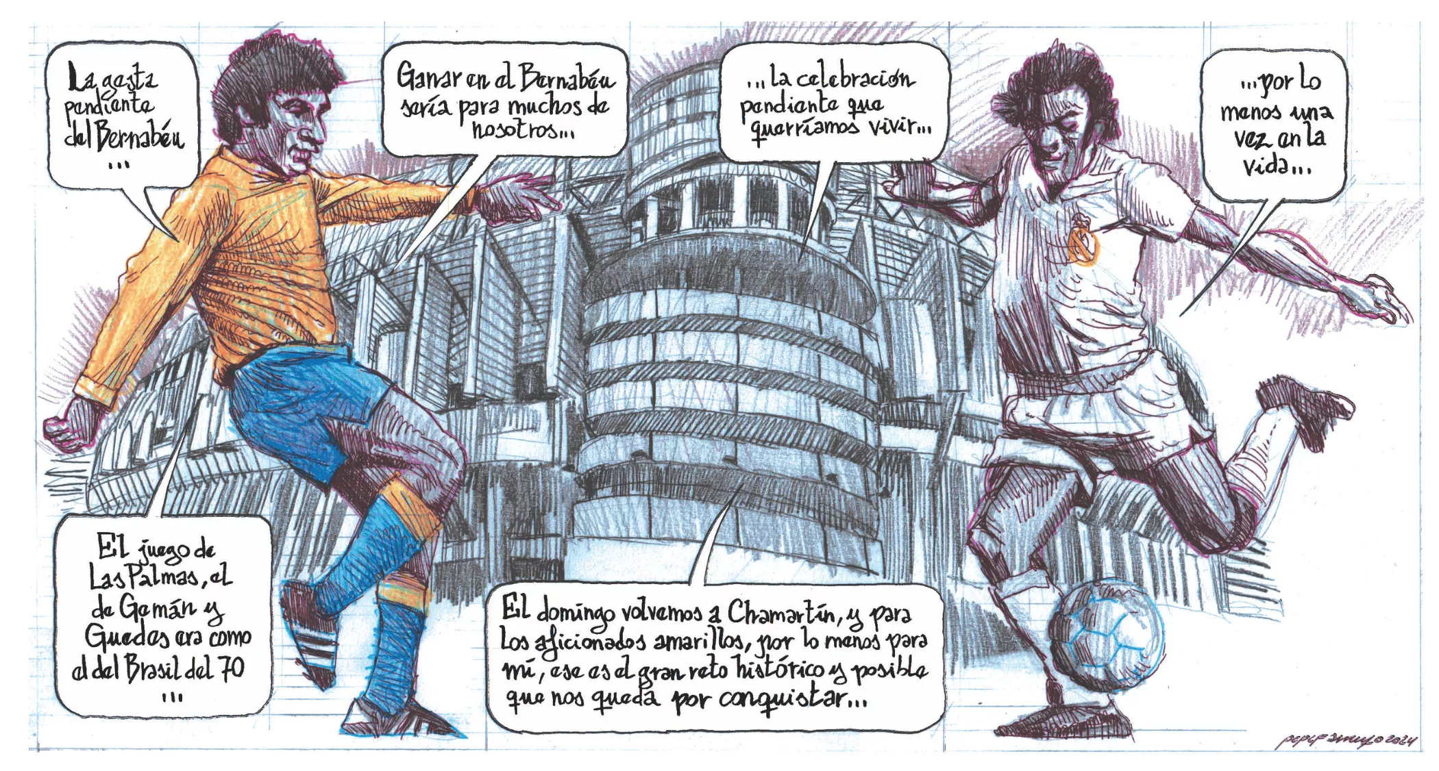 La gesta pendiente del Bernabéu. / FARRUQO