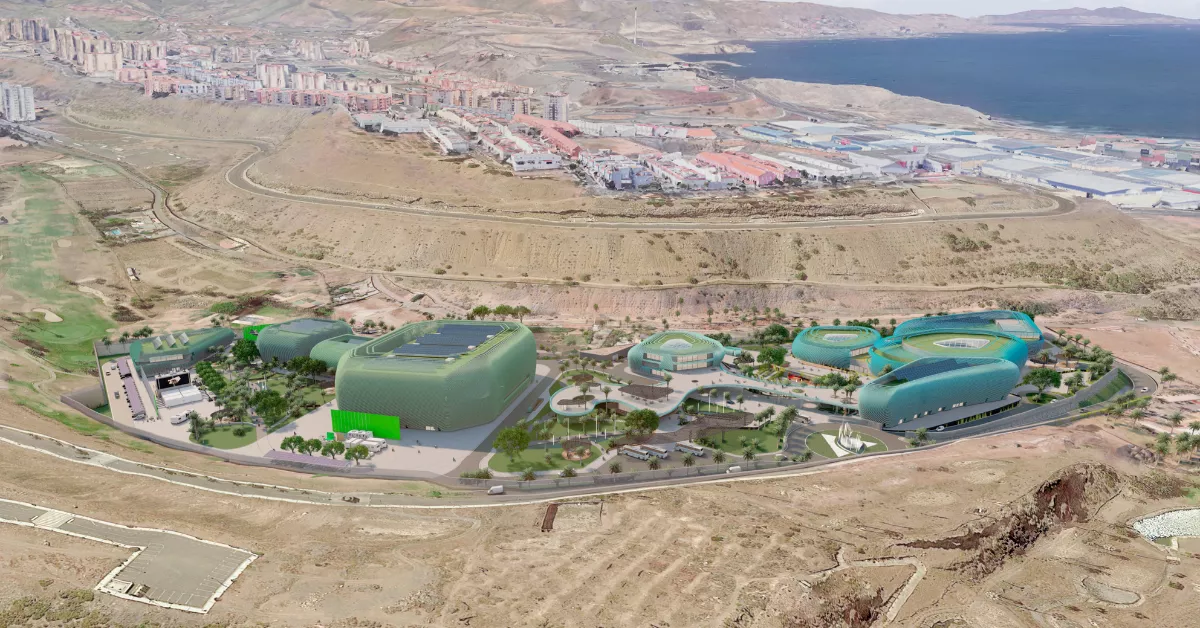 Simulación del proyecto de Dreamland Studios en Telde. / NEWPORT