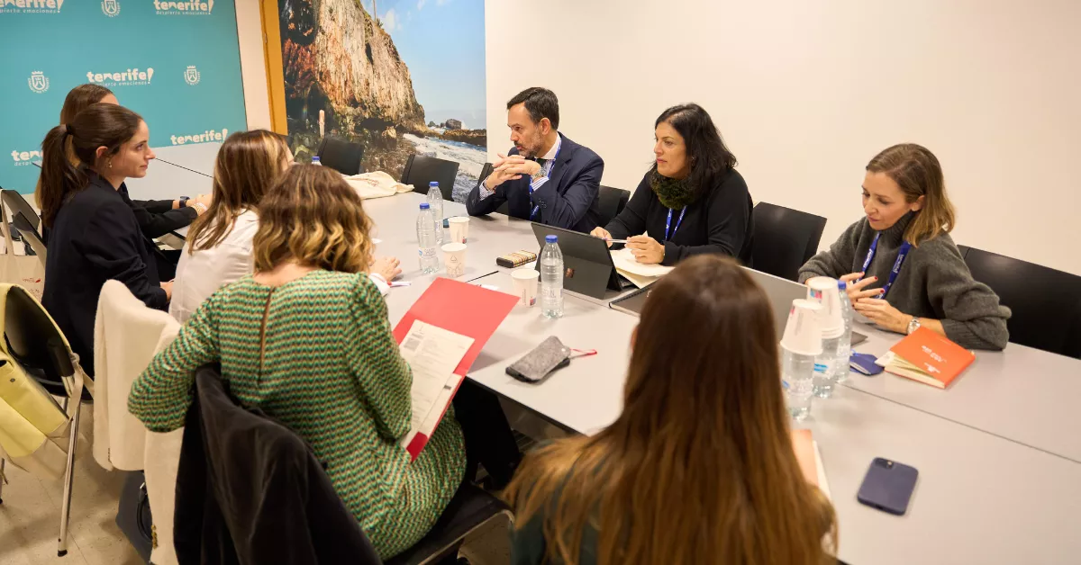 Reunión en el Cabildo de Tenerife antes de Fitur / CABILDO DE TENERIFE