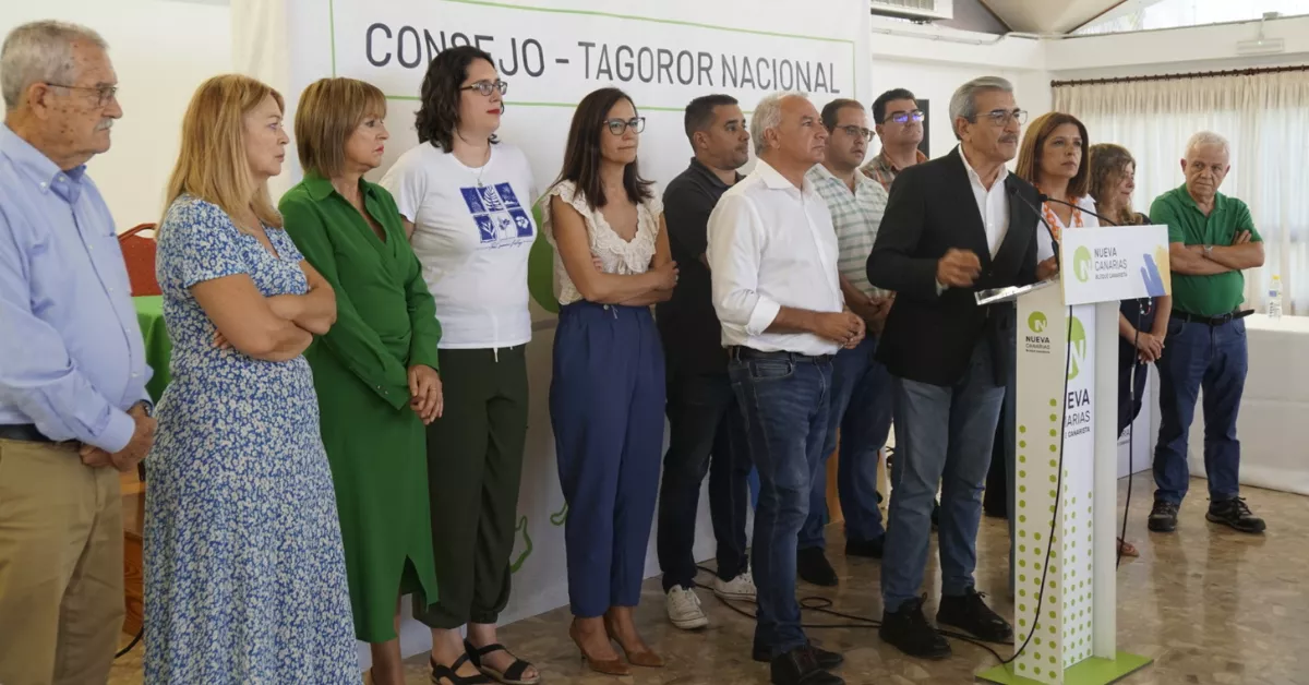 Miembros de Nueva Canarias / NUEVA CANARIAS 