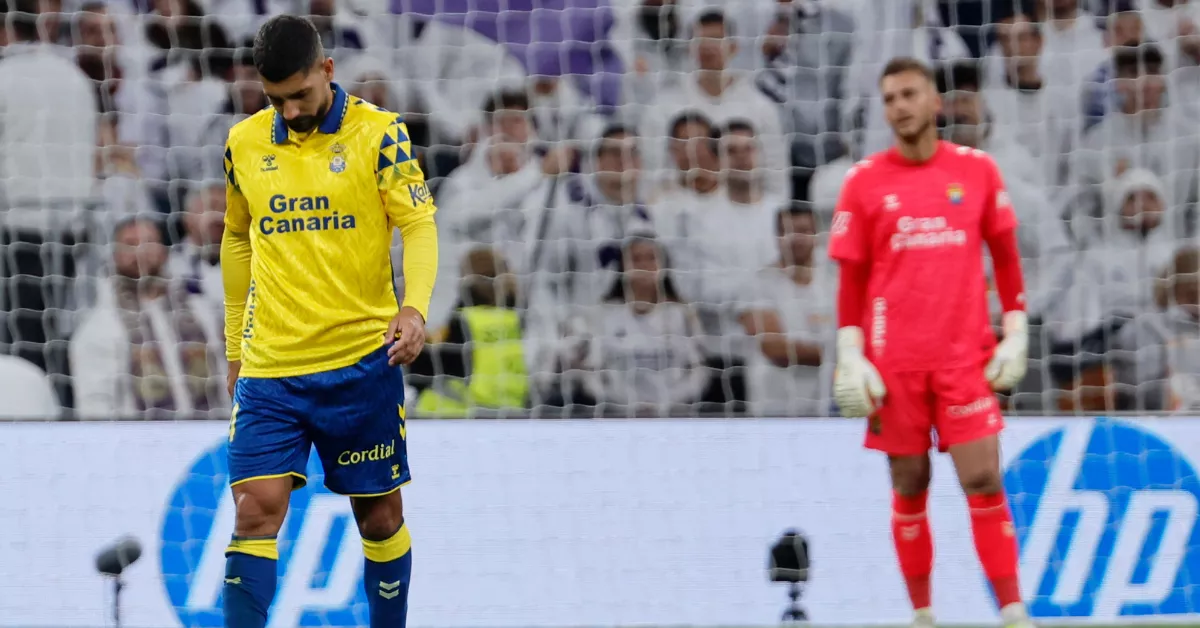 La UD Las Palmas baja y se lleva la ayuda al descenso más baja de la historia de LaLiga. / EFE
