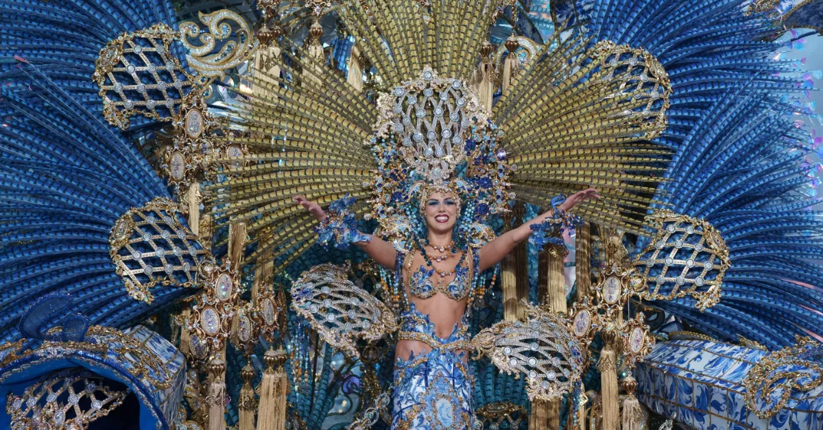 Imagen de la reina del Carnaval de Santa Cruz de Tenerife / EFE