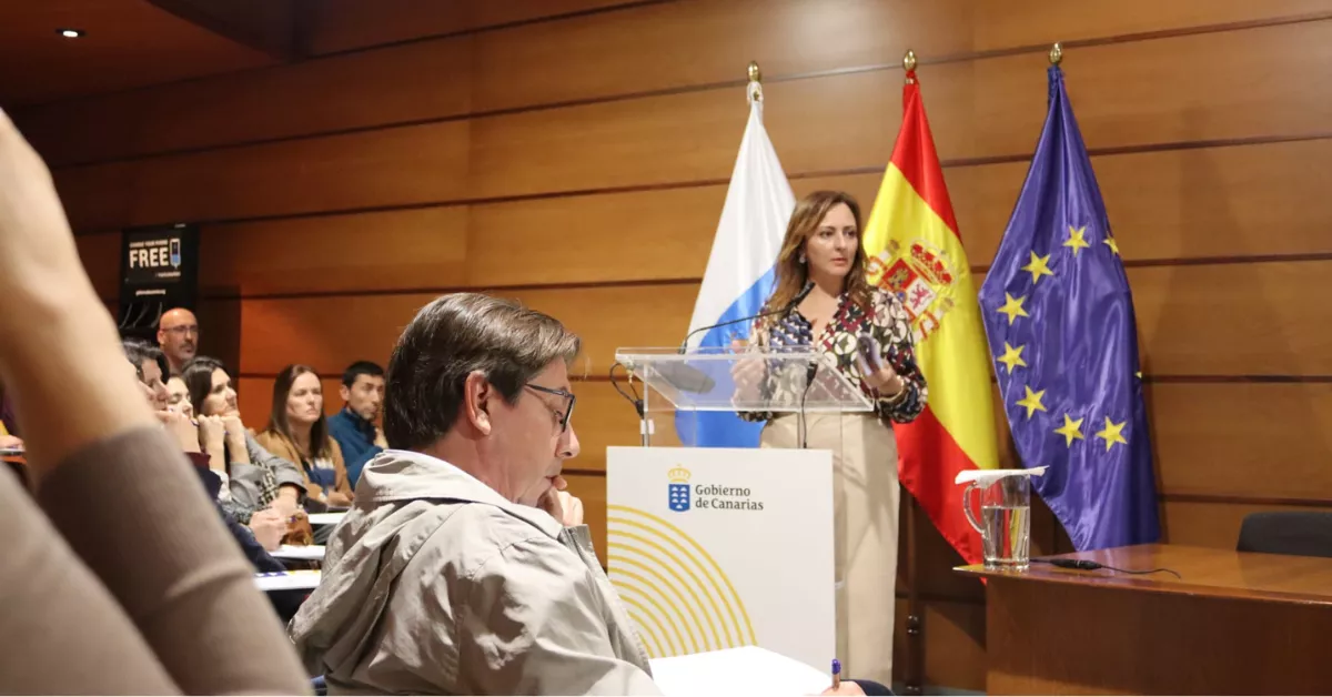  La consejera de Presidencia, Administraciones Públicas, Justicia y Seguridad del Gobierno de Canarias, Nieves Lady Barreto. Tenerife tendrá más espacio para los juzgados de Violencia contra la Mujer. / AH