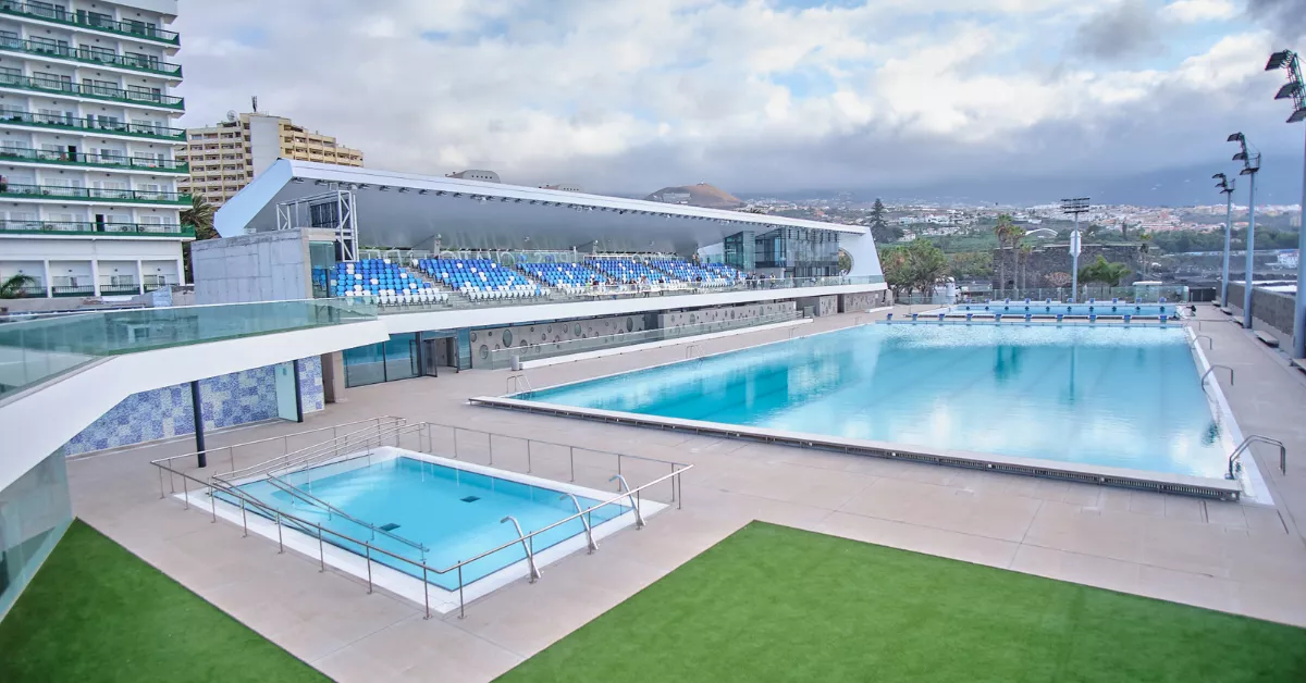 Imagen del Centro de Deportes Acuáticos del Puerto de la Cruz. / CABILDO DE TENERIFE