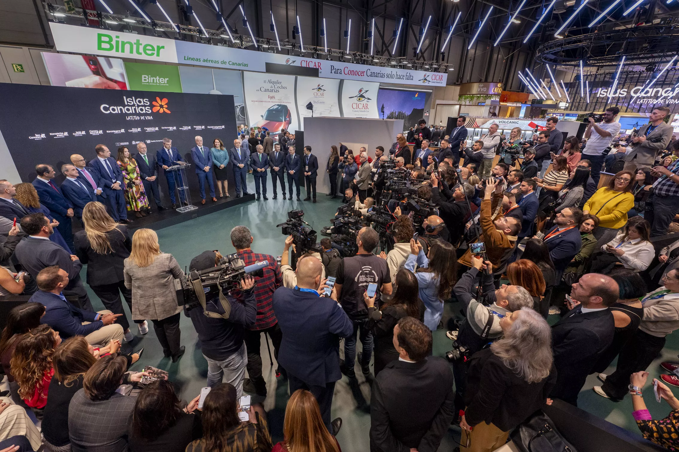 Canarias apuesta por un turismo sostenible y centrado en los residentes en Fitur 2025. / NACHO GONZÁLEZ ORAMAS