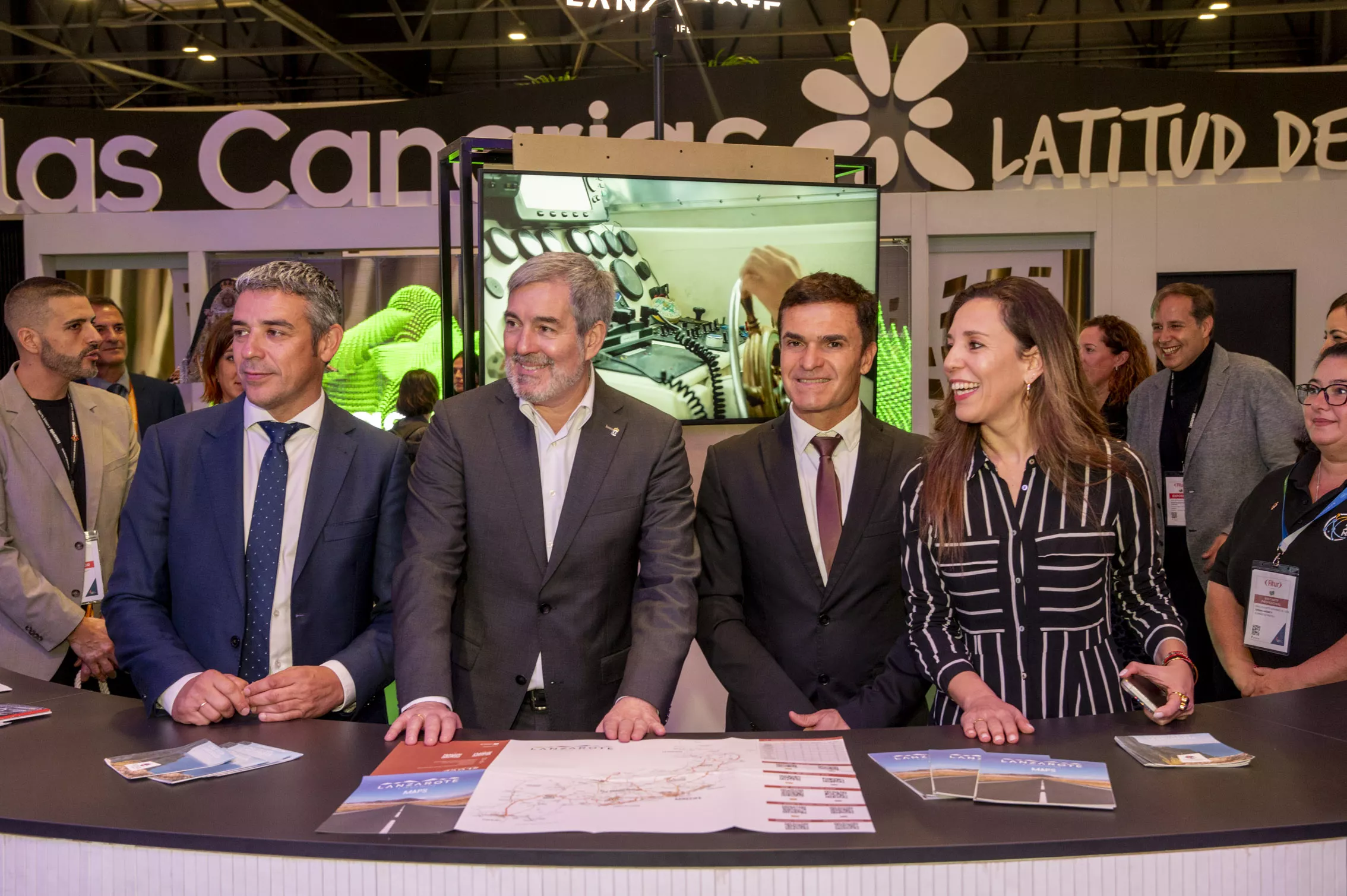 Clavijo apuesta en Fitur por un turismo que gaste más y genere riqueza para todos los canarios. / NACHO GONZÁLEZ ORAMAS