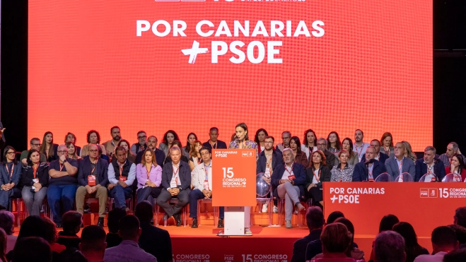 apertura del 15º Congreso regional del PSOE en Adeje. / CEDIDA