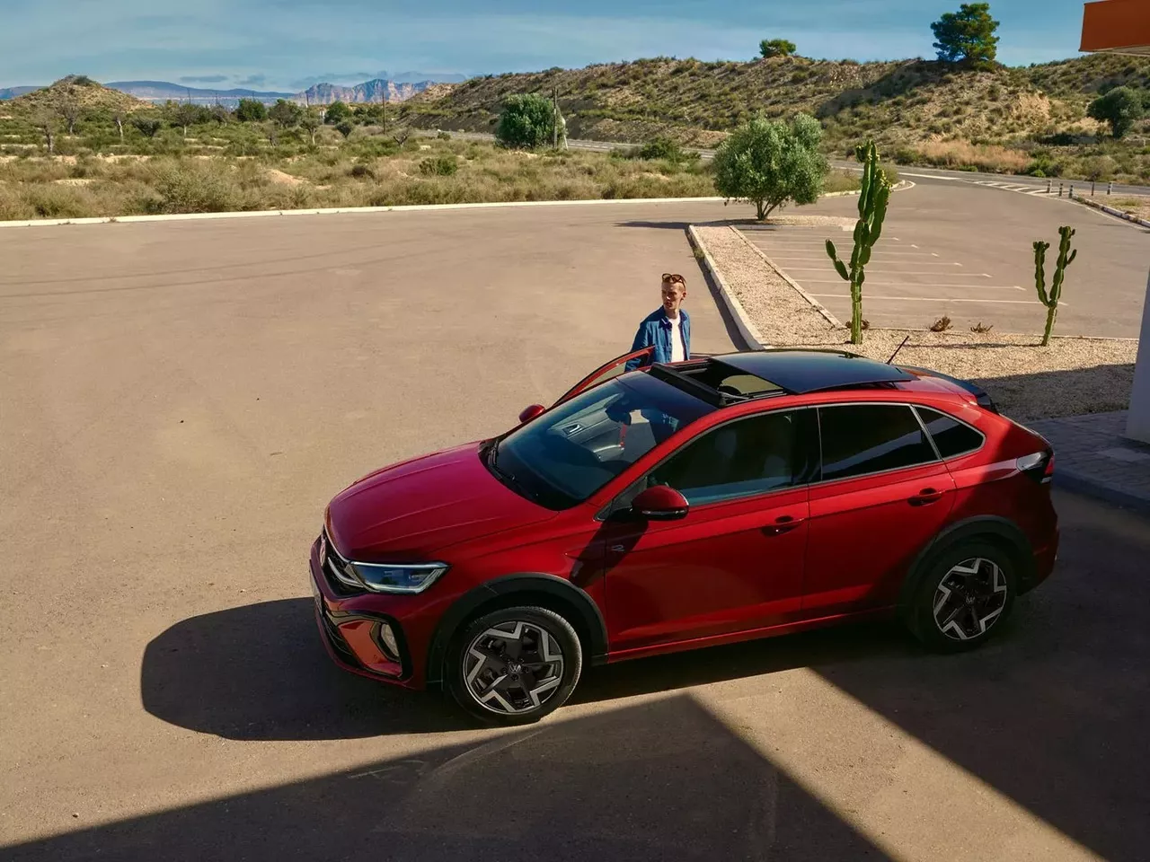 Exterior de un VW Taigo