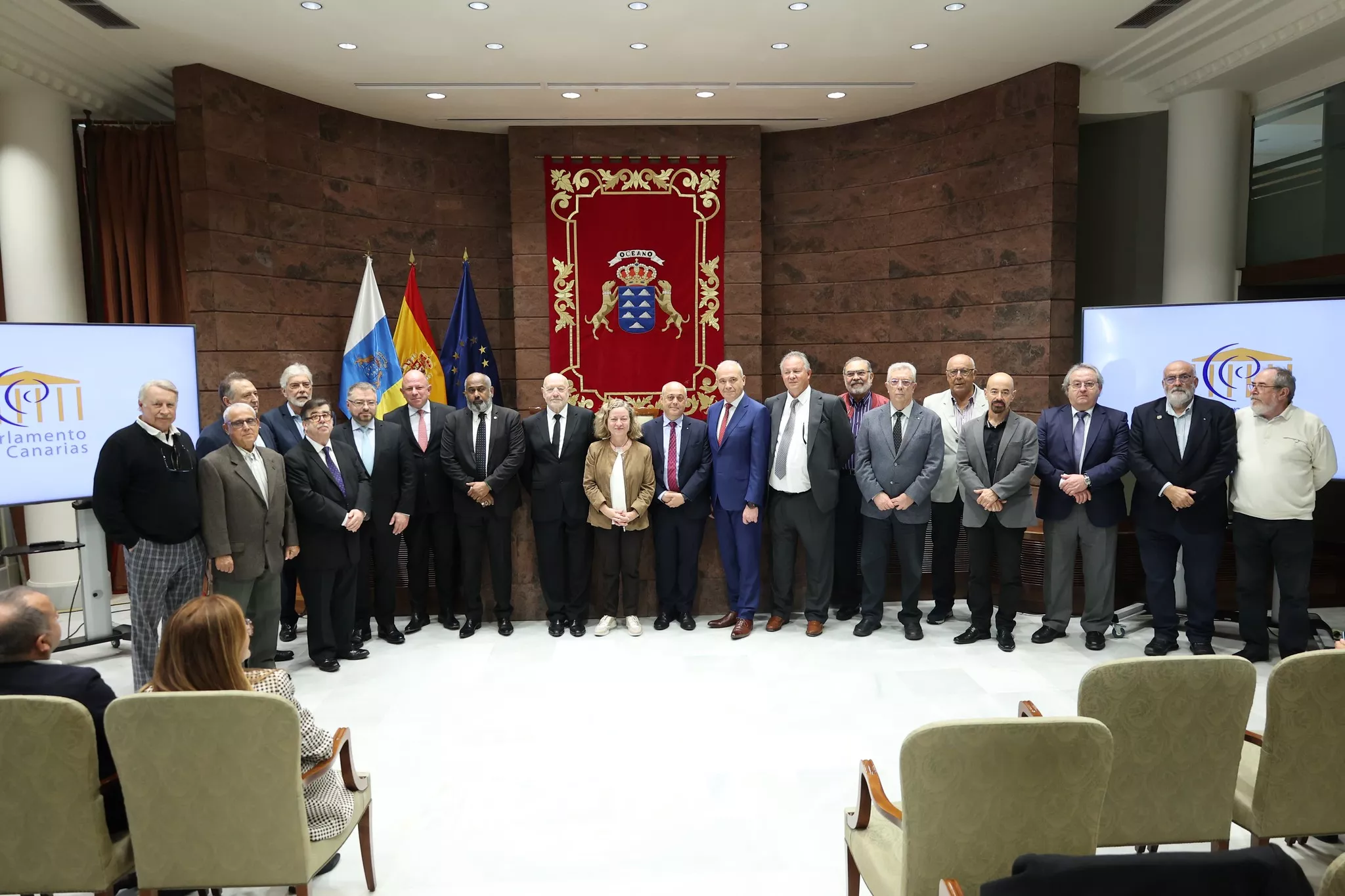 Presentación de la revista 'Luz' de la Gran Logia de Canarias. / AH