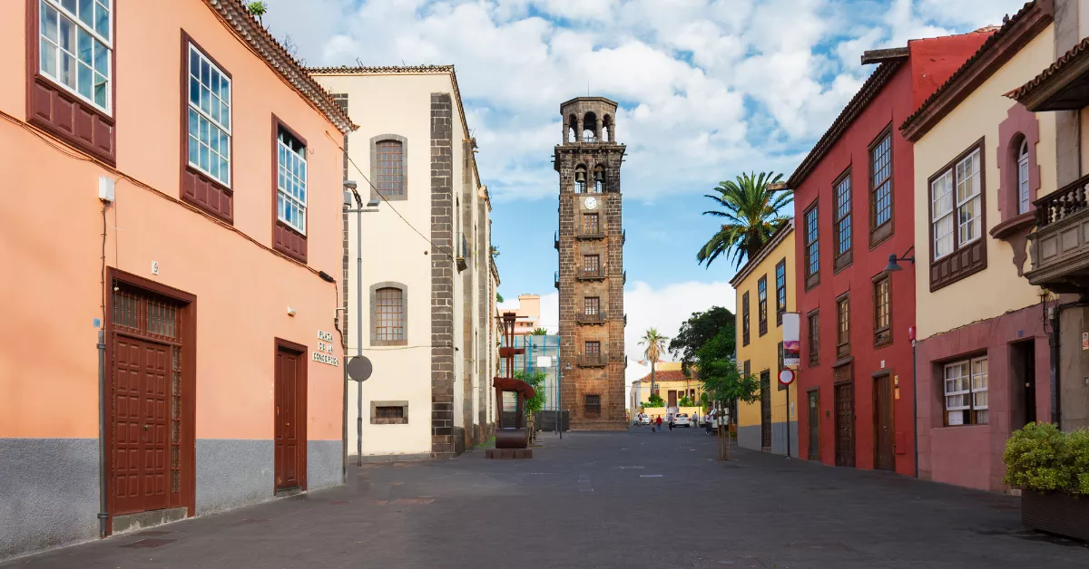 Una calle vacía en La Laguna. / IMAGEN DE LA RED
