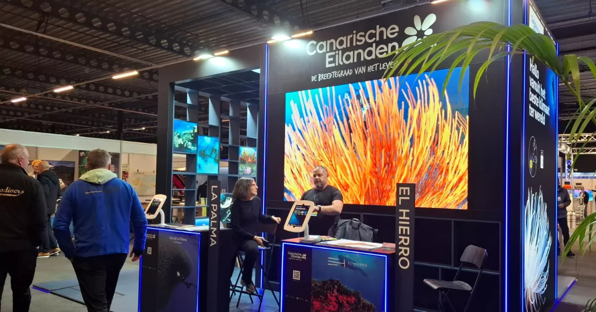 Stand de Canarias en una feria de Países Bajos / GOBIERNO DE CANARIAS