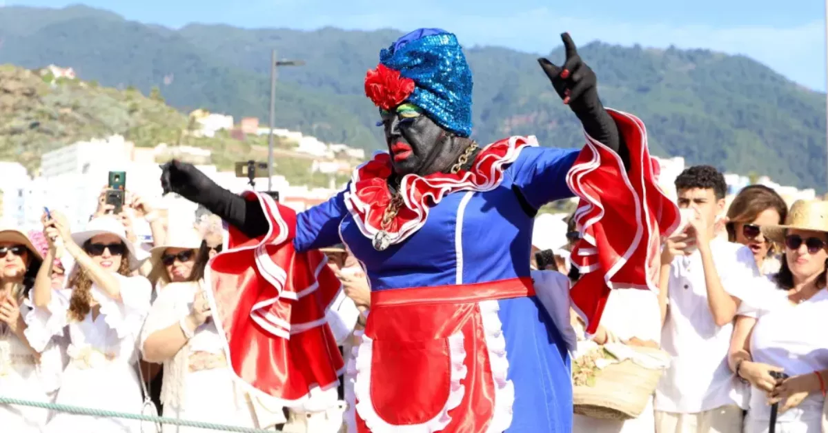 Imagen de la Negra Tomasa de Los Indianos de La Palma / EFE