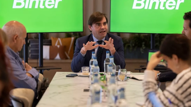 El director Comercial de Binter, Miguel Ángel Suárez / BINTER El director Comercial de Binter, Miguel Ángel Suárez / BINTER