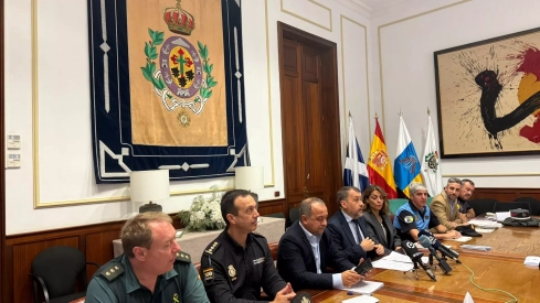 Reunión del dispositivo de seguridad para el Carnaval. / ATLÁNTICO HOY