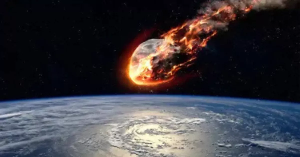 Asteroide cayendo en la Tierra./ ARCHIVO