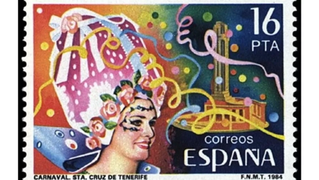 Sello del año 1984. / CORREOS Sello del año 1984. / CORREOS