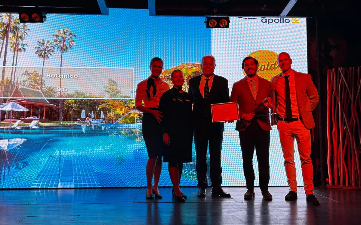 Hotel Botánico & The Oriental Spa Garden recibe el Customers Choice Award Gold de Apollo. / AH