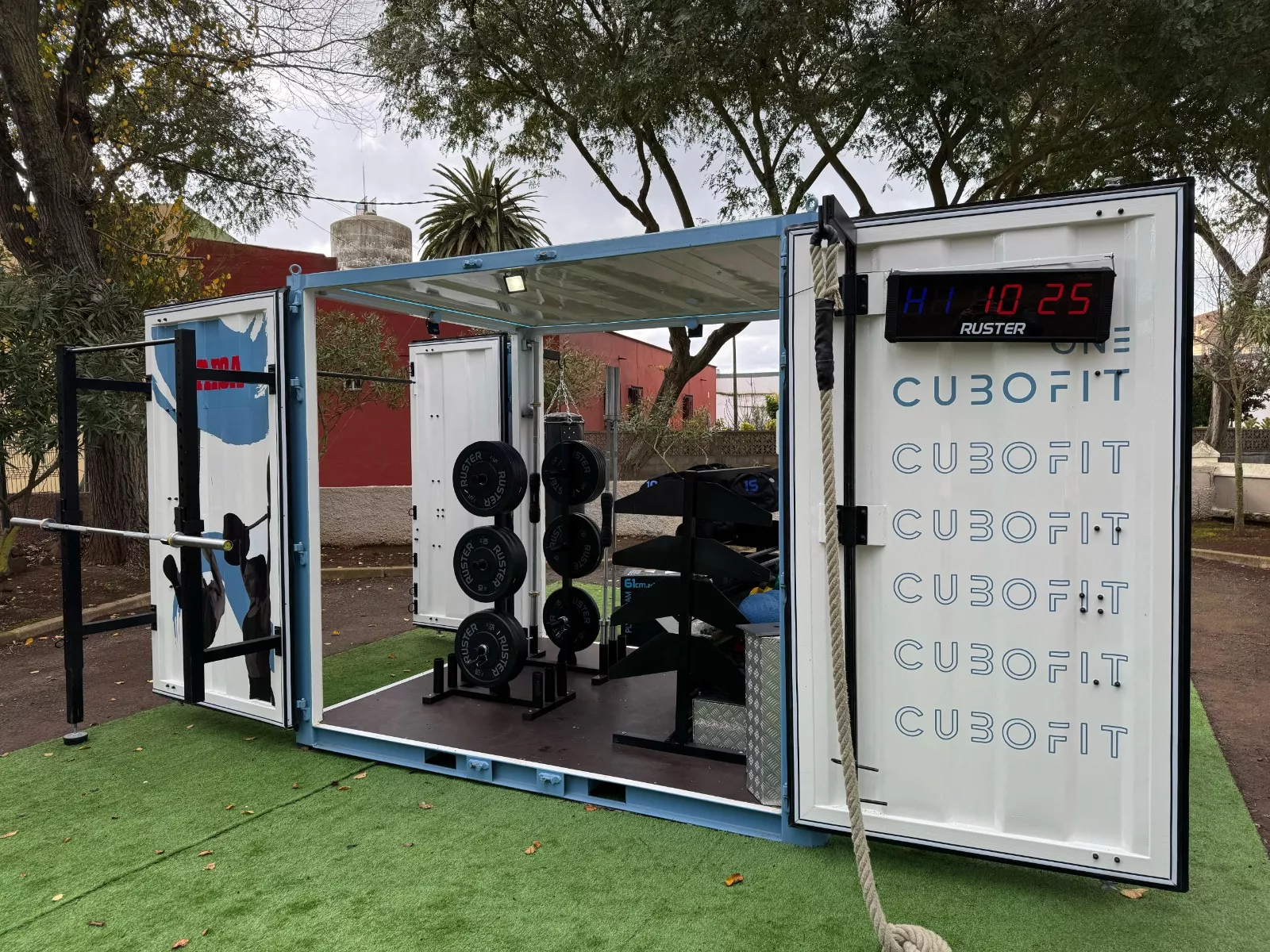 CUBOFIT en Camino Las Peras. /Ayuntamiento de La Laguna