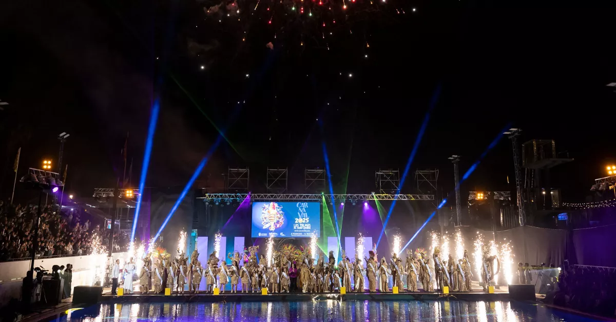 Imagen de los concursantes de galas del Carnaval de Las Palmas de 2025/ AH