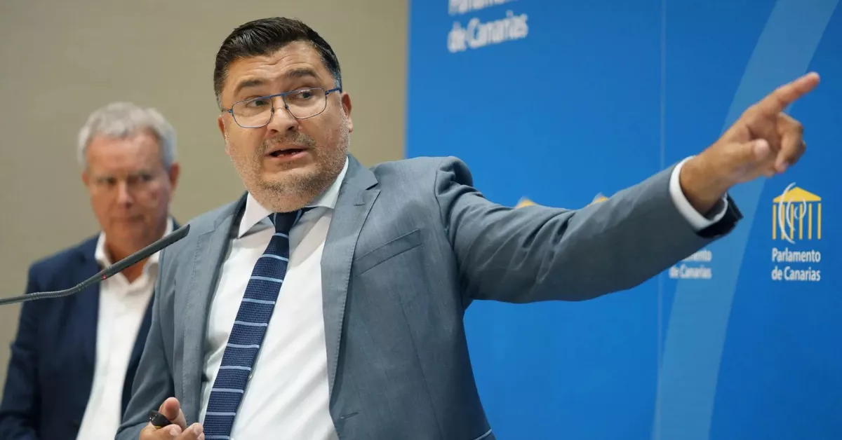 Miguel Ángel Pérez del Pino, secretario general de Transportes del PSOE de Gran Canaria / EFE