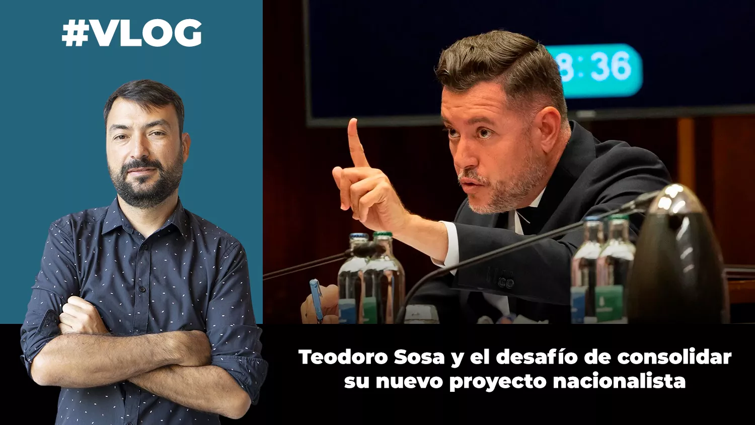 Teodoro Sosa y el desafío de consolidar su nuevo proyecto nacionalista. / AH