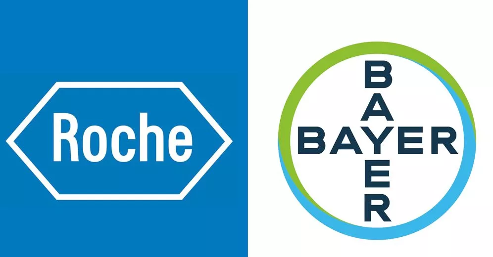 Imagen de las compañías Roche y Bayer. / SERVIMEDIA