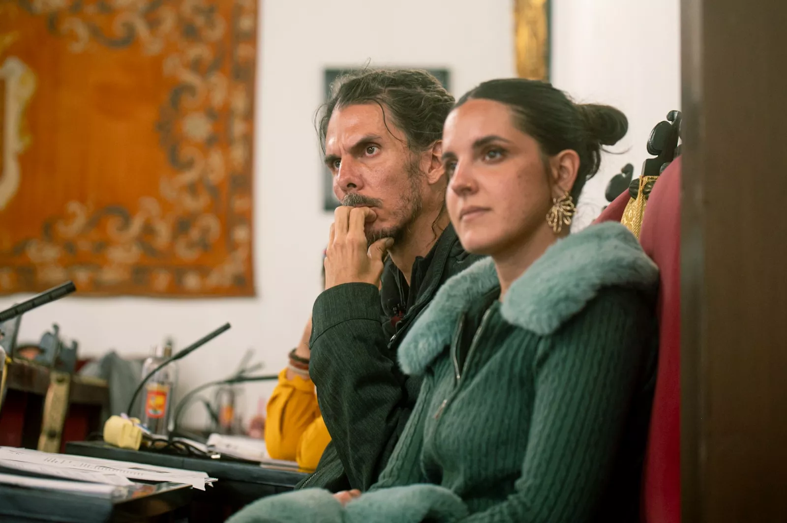 Los concejales de Drago Verdes Canarias Alberto Rodríguez y Carmen Peña. / CEDIDA