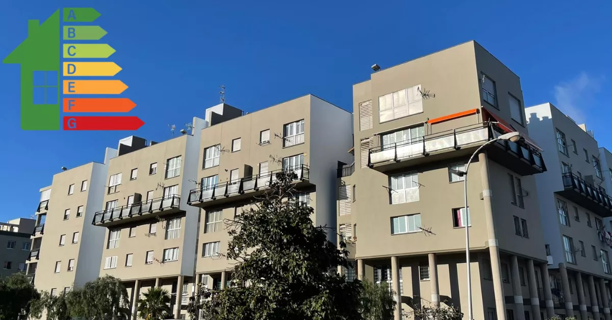 El parque de viviendas de Canarias tiene un certificado de eficiencia categoría G / AH