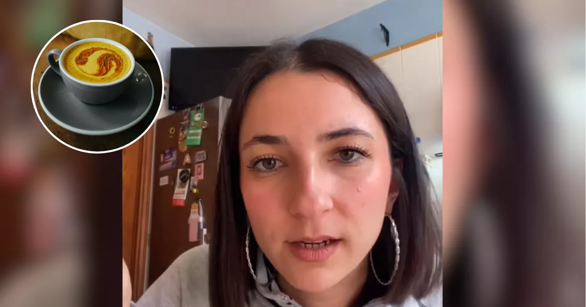 Imagen de la tiktoker @anapologyx que prueba el producto viral / REDES