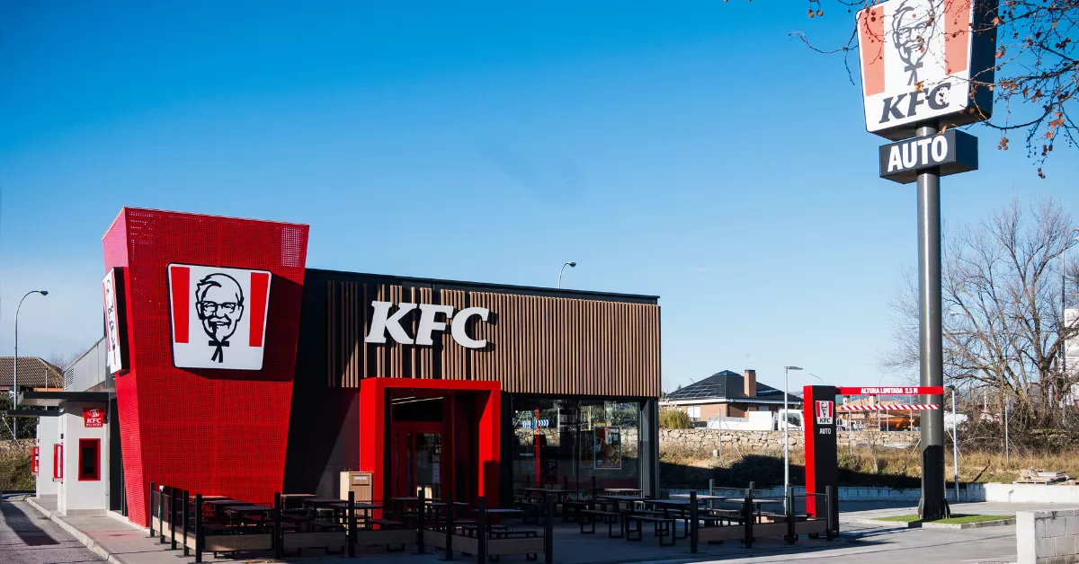 Un restaurante de KFC./ KFC