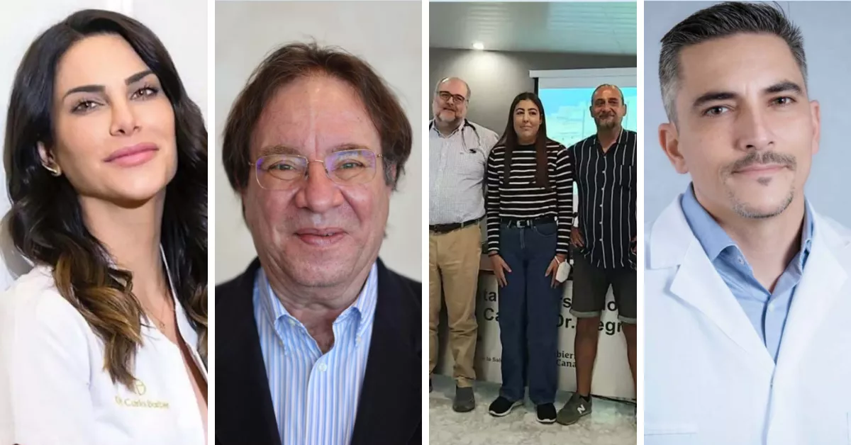 Candidatos a los Premios Atlántico Hoy al Liderazgo 2025 en la categoría de Salud / MONTAJE AH