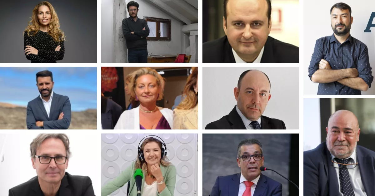 Eva Moll de Alba, Jesús María Castaño, Pablo Herrera, Martín Alonso, Jonathan Domínguez, Ángeles López, Gonzalo Bernardos, José A. Sosa, Techy Acosta, Antonio Salazar y Xavier Salvador/ MONTAJE AH