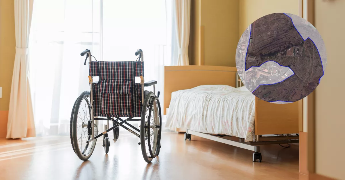 Montaje de la parcela que se va a modificar en La Laguna para una residencia de mayores y de estudiantes.  / ATLÁNTICO HOY