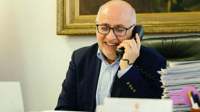 El presidente el Cabildo de Gran Canaria, Antonio Morales. / AH El presidente el Cabildo de Gran Canaria, Antonio Morales. / AH